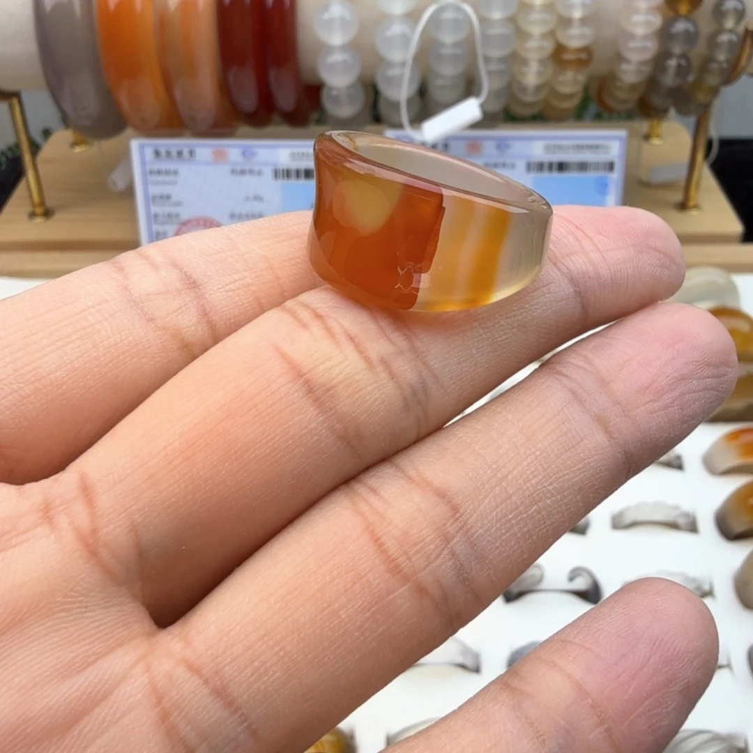 未镶嵌戒圈玛瑙/玉髓16圈