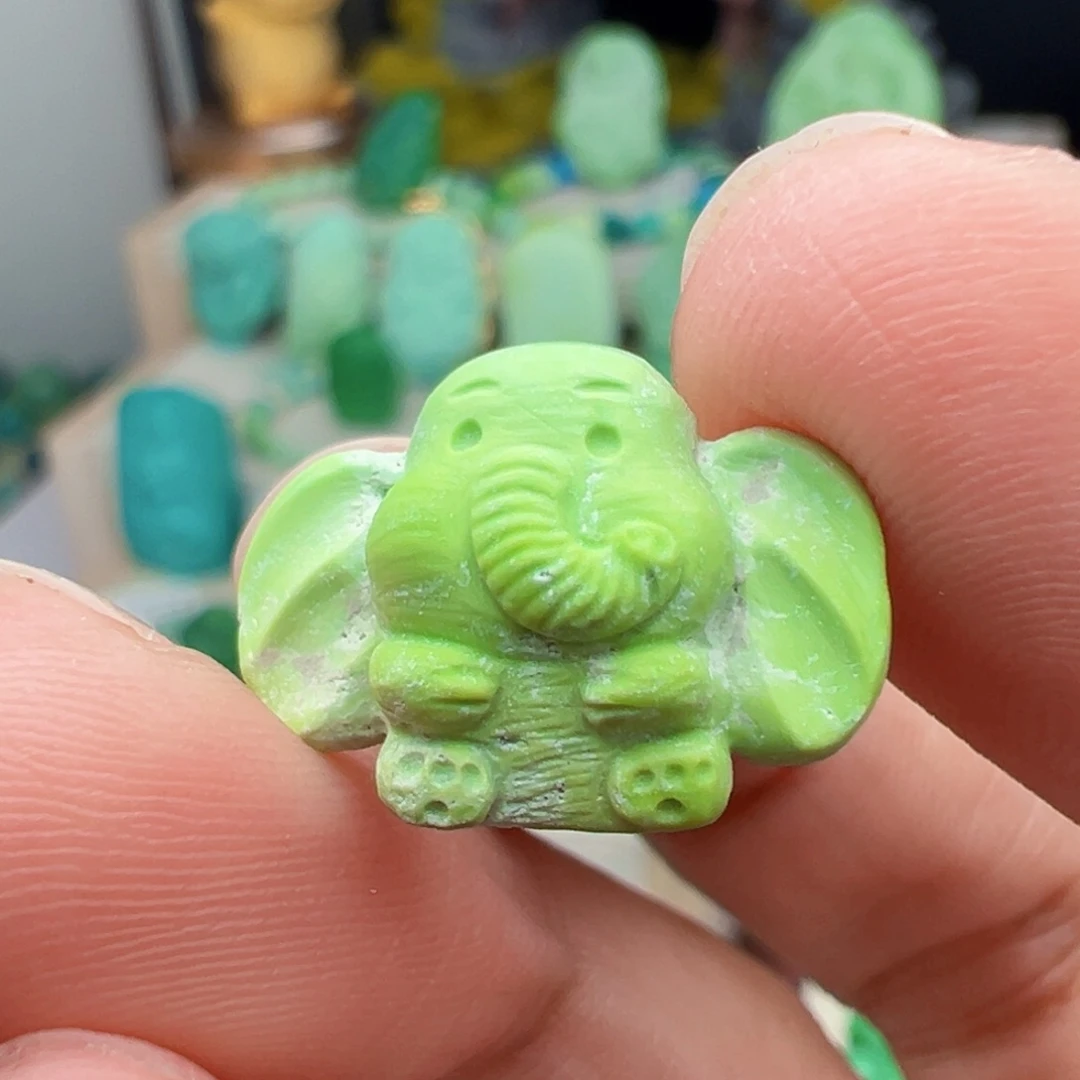 绿松石未镶嵌主播万珍