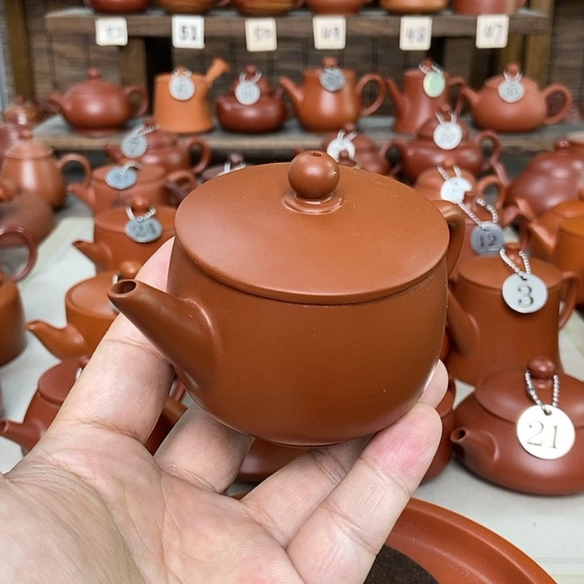 【闪购商品】茶壶朱泥120cc000000000000000