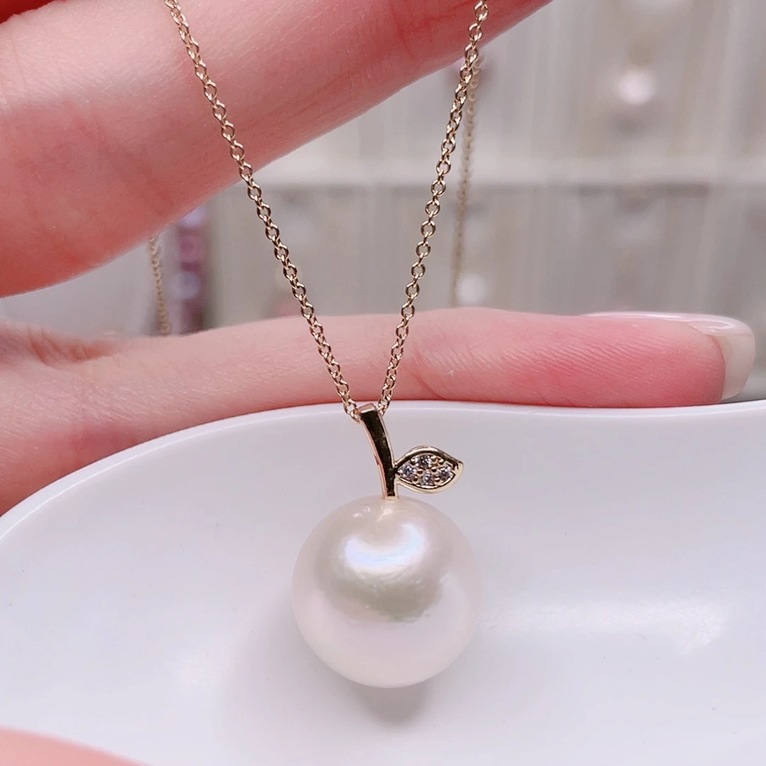 淡水珍珠吊坠(赠链)合金