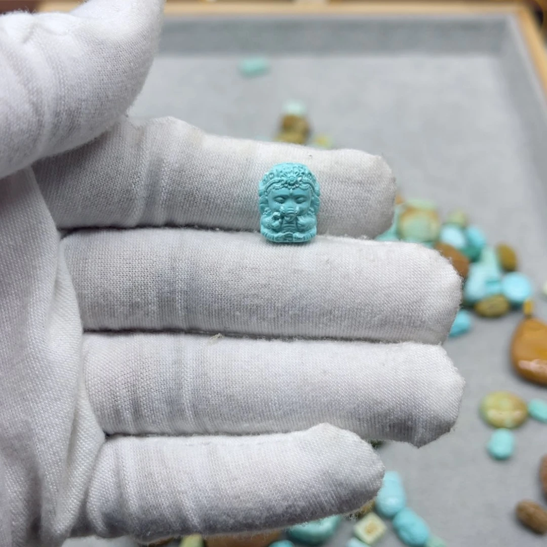 绿松石挂件未镶嵌