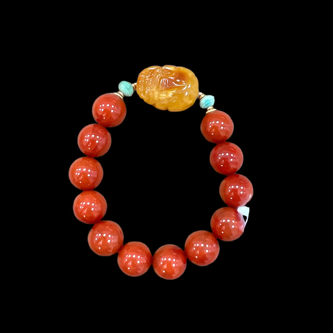 8036-南红手串孤品