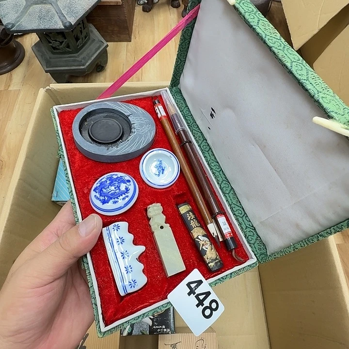 瓷片工艺品摆件瓷器摆件正能量