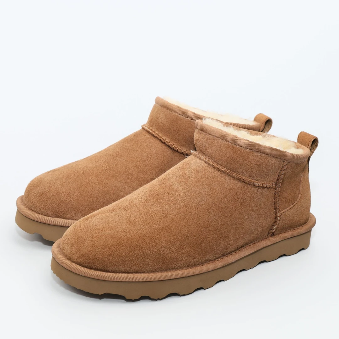 【经典薄底雪地靴】冬雨同款低筒女款加厚保暖雪地靴