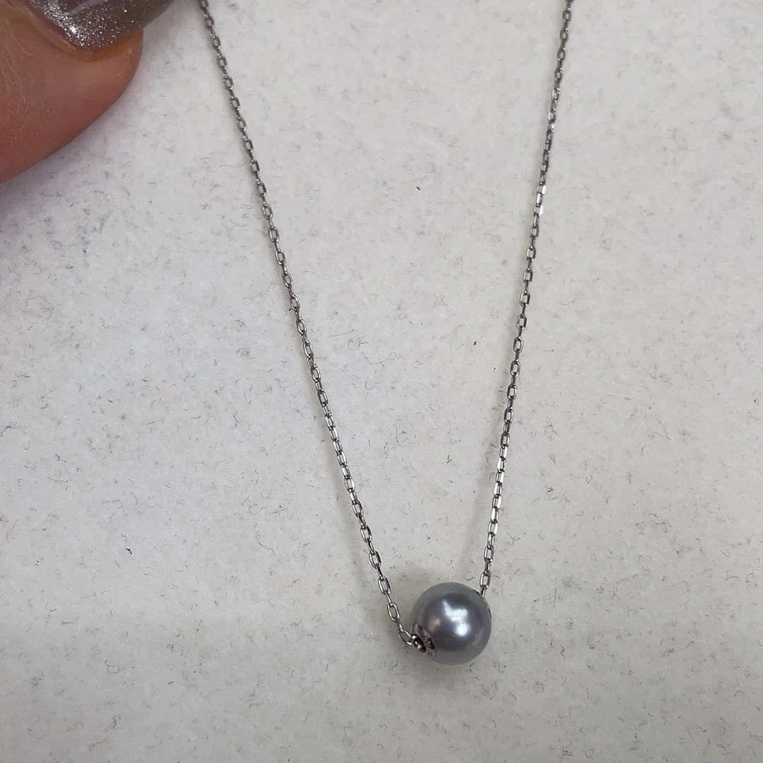 吊坠(赠链)海水珍珠18K金镶嵌