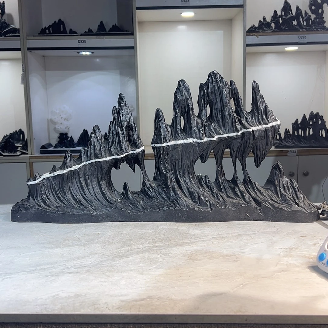 灵璧奇石博览会摆件用****5