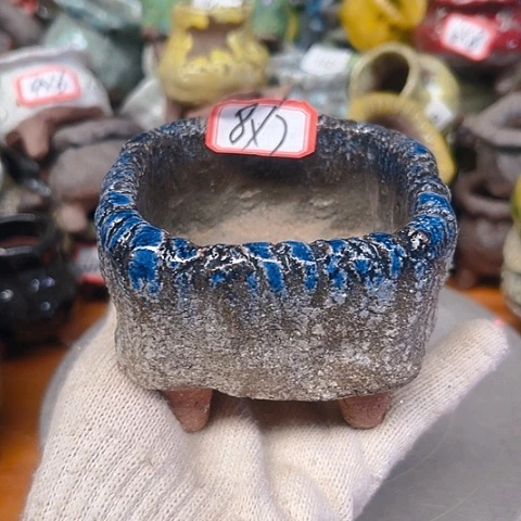 粗陶花盆手工花盆制作