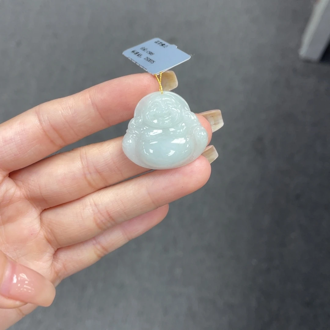 颈饰未镶嵌翡翠佛公