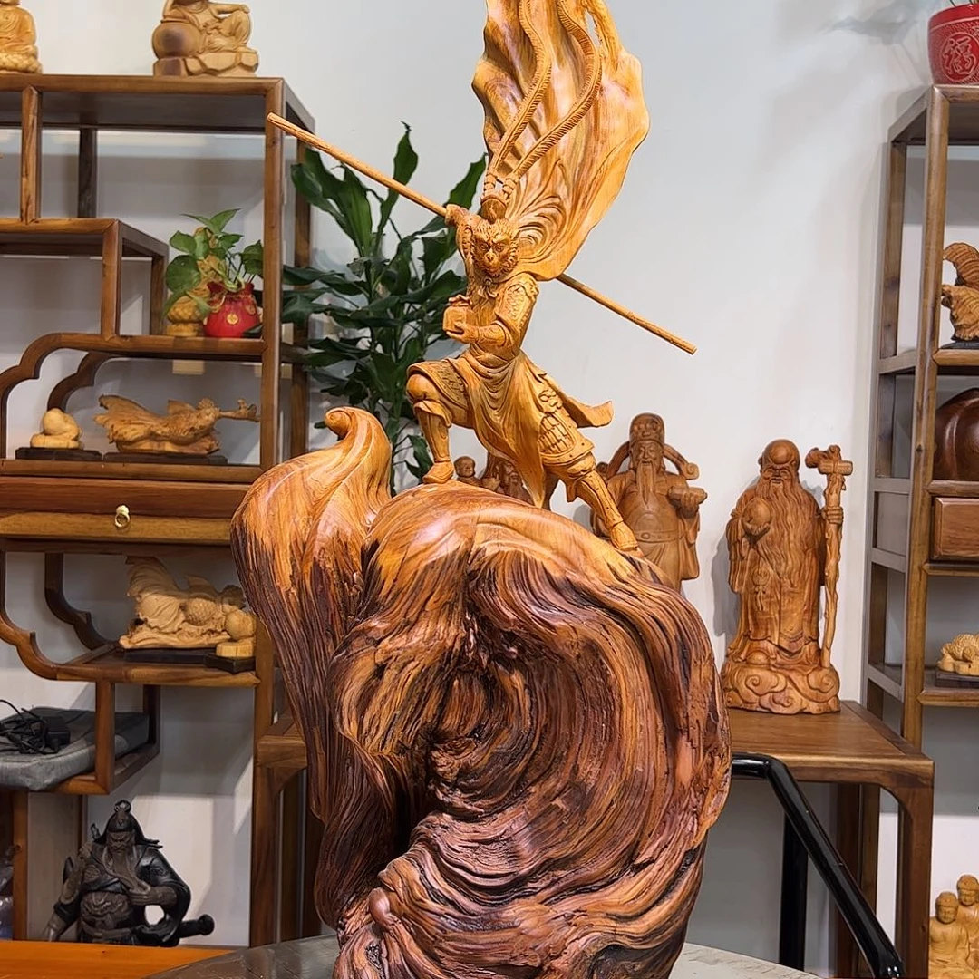 香榧木崖柏香榧木齐天大圣