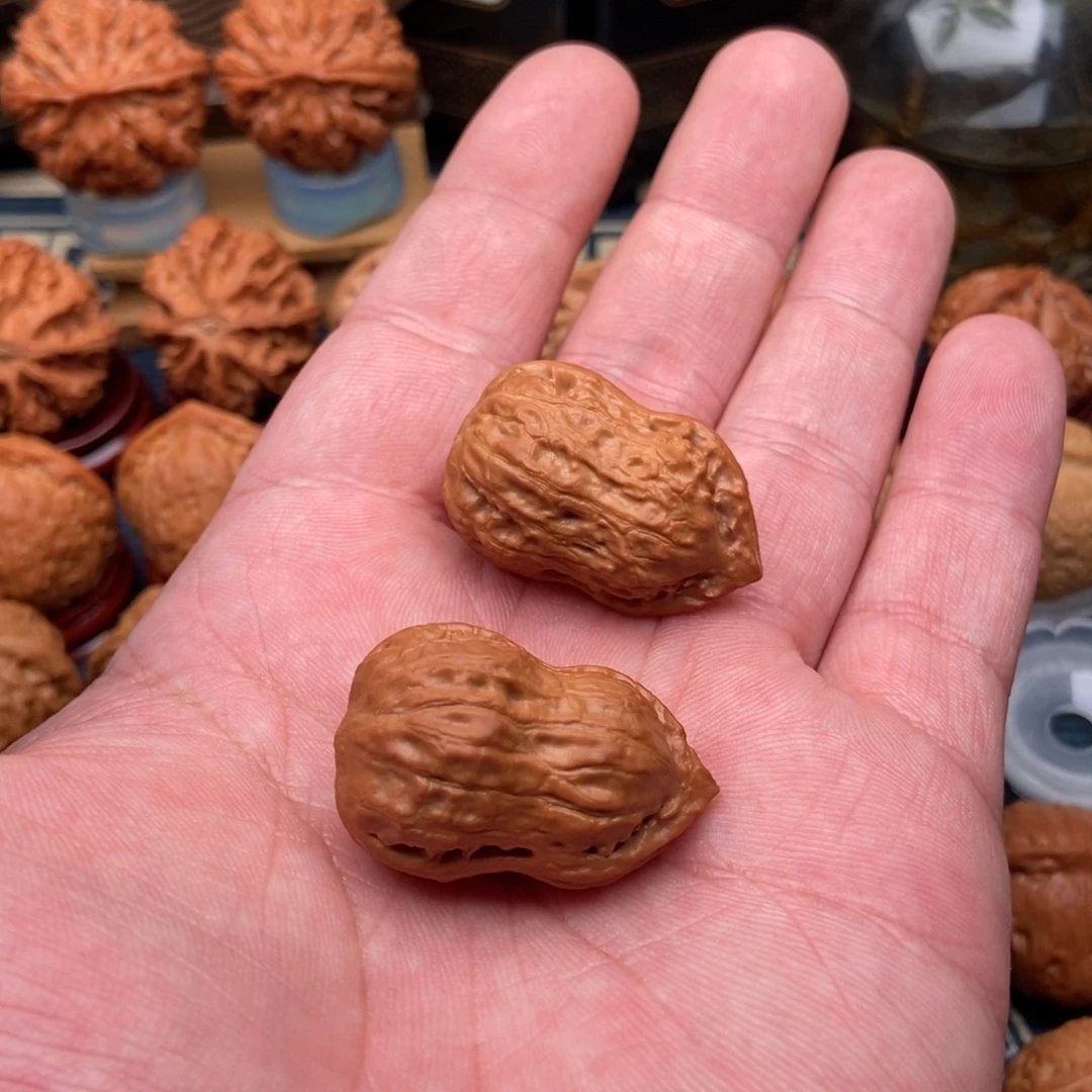 文玩核桃把件?***?花生