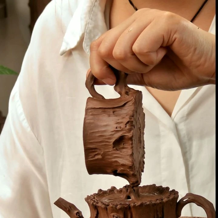 茶壶紫砂全手工制作的话，全手