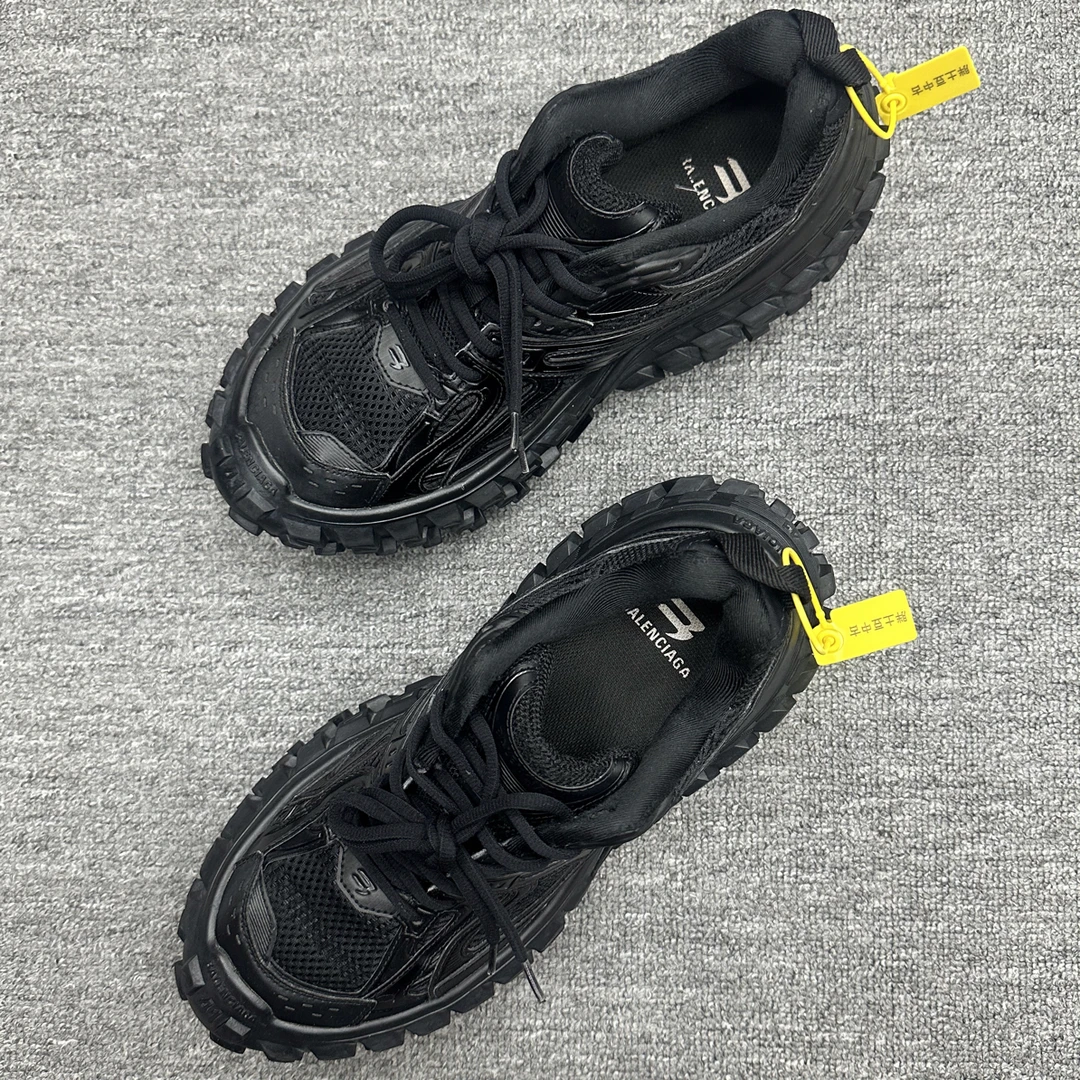 99新 Balenciaga/巴黎世家 41 巴黎世家轮胎鞋 黑色
