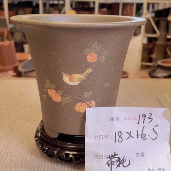 花盆紫砂紫紫砂盆