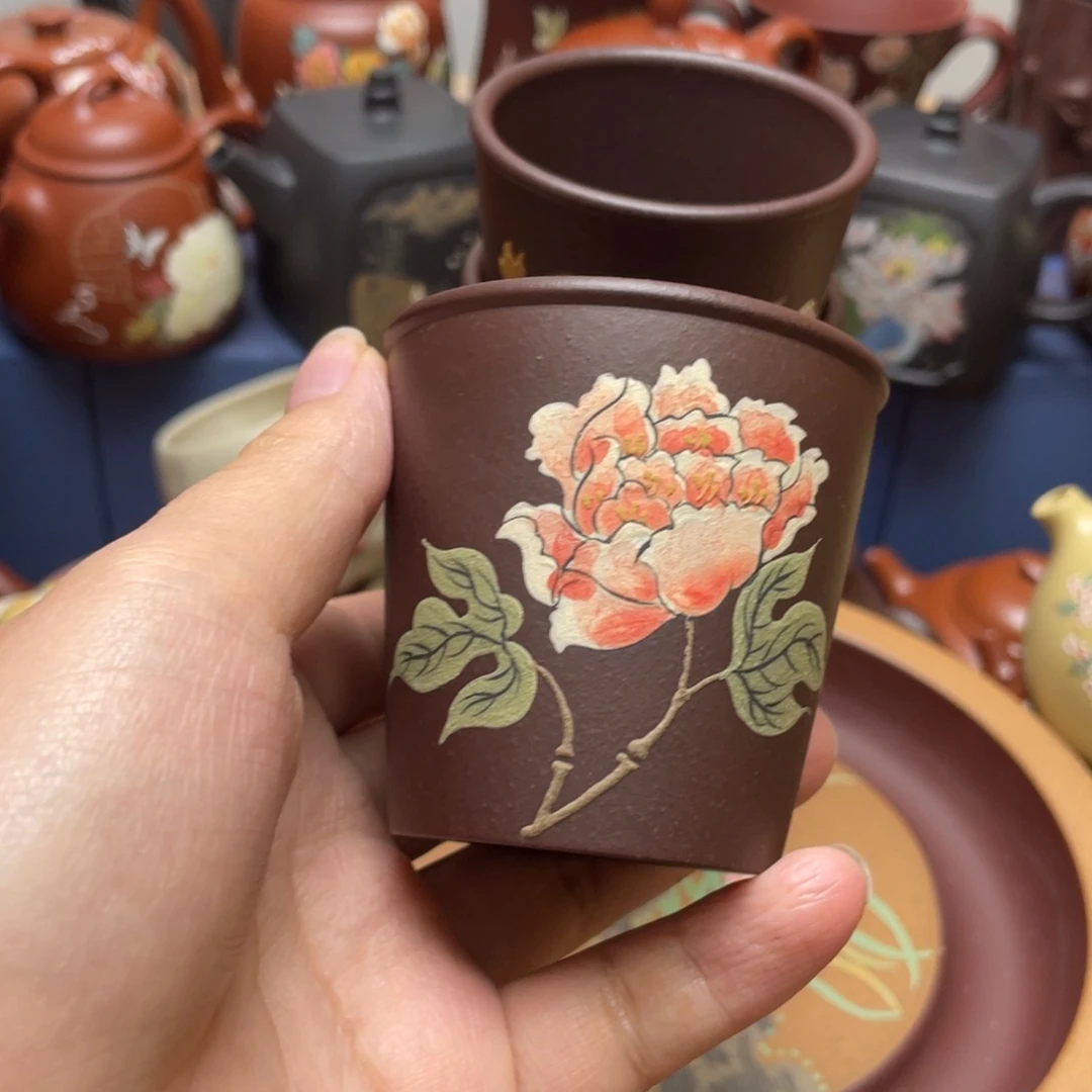 茶杯紫砂紫砂主人杯100c