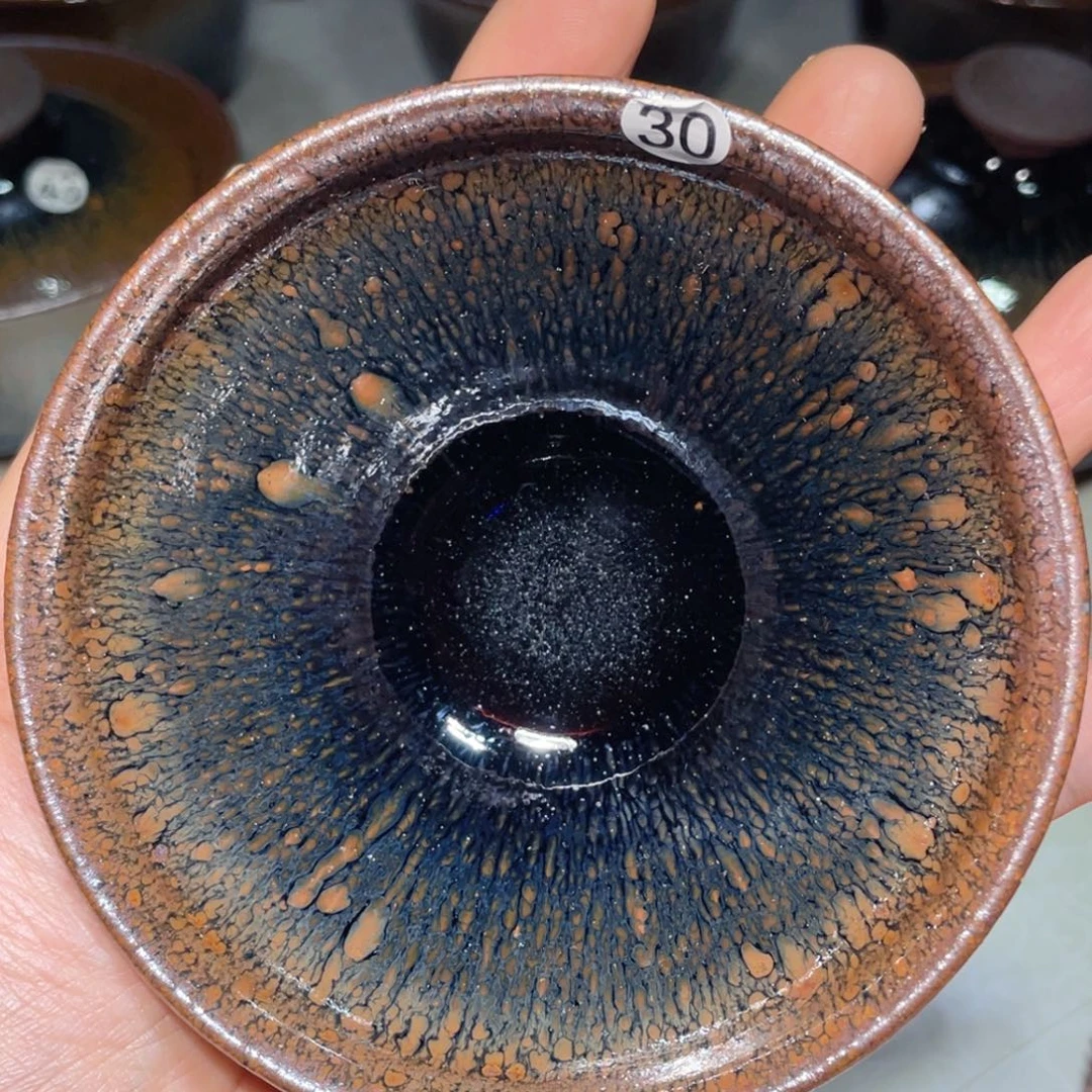 茶盏龙窑柴烧建盏30