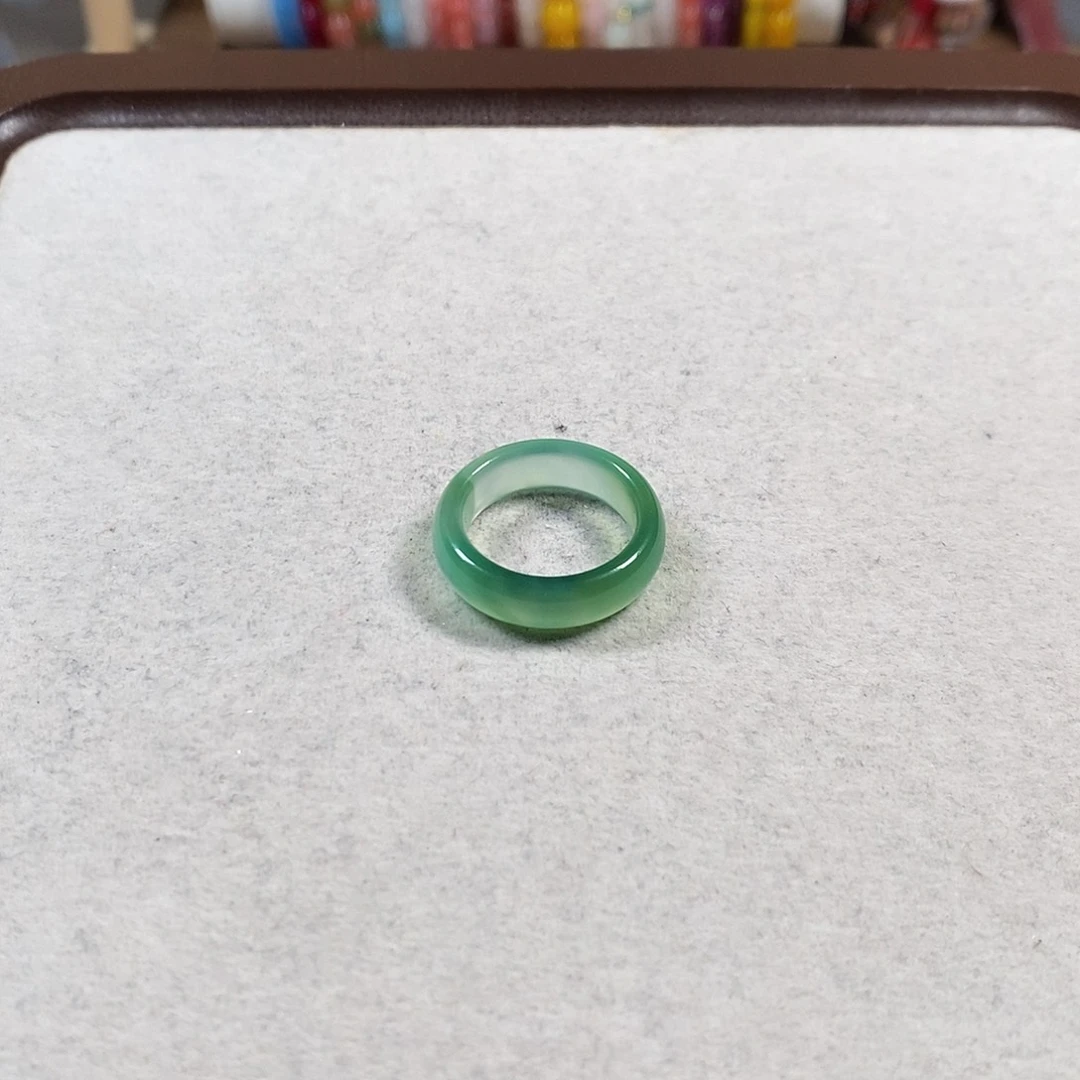 玛瑙/玉髓戒圈未镶嵌˙***愿