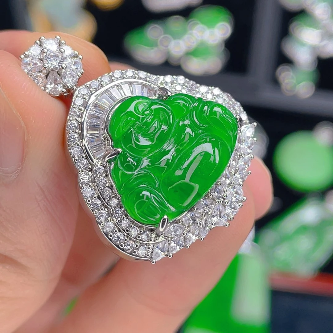 翡翠吊坠(不含链)未镶嵌