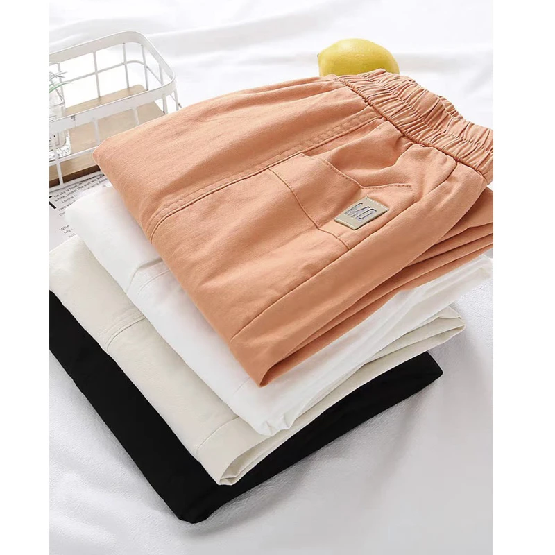 八分休闲裤夏季薄款宽松裤女显瘦休闲哈伦裤子Y18078裤