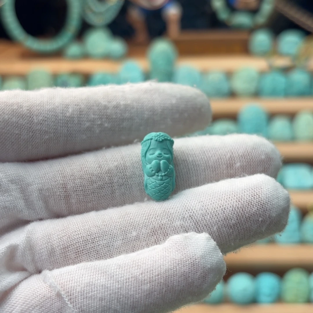 绿松石未镶嵌配饰