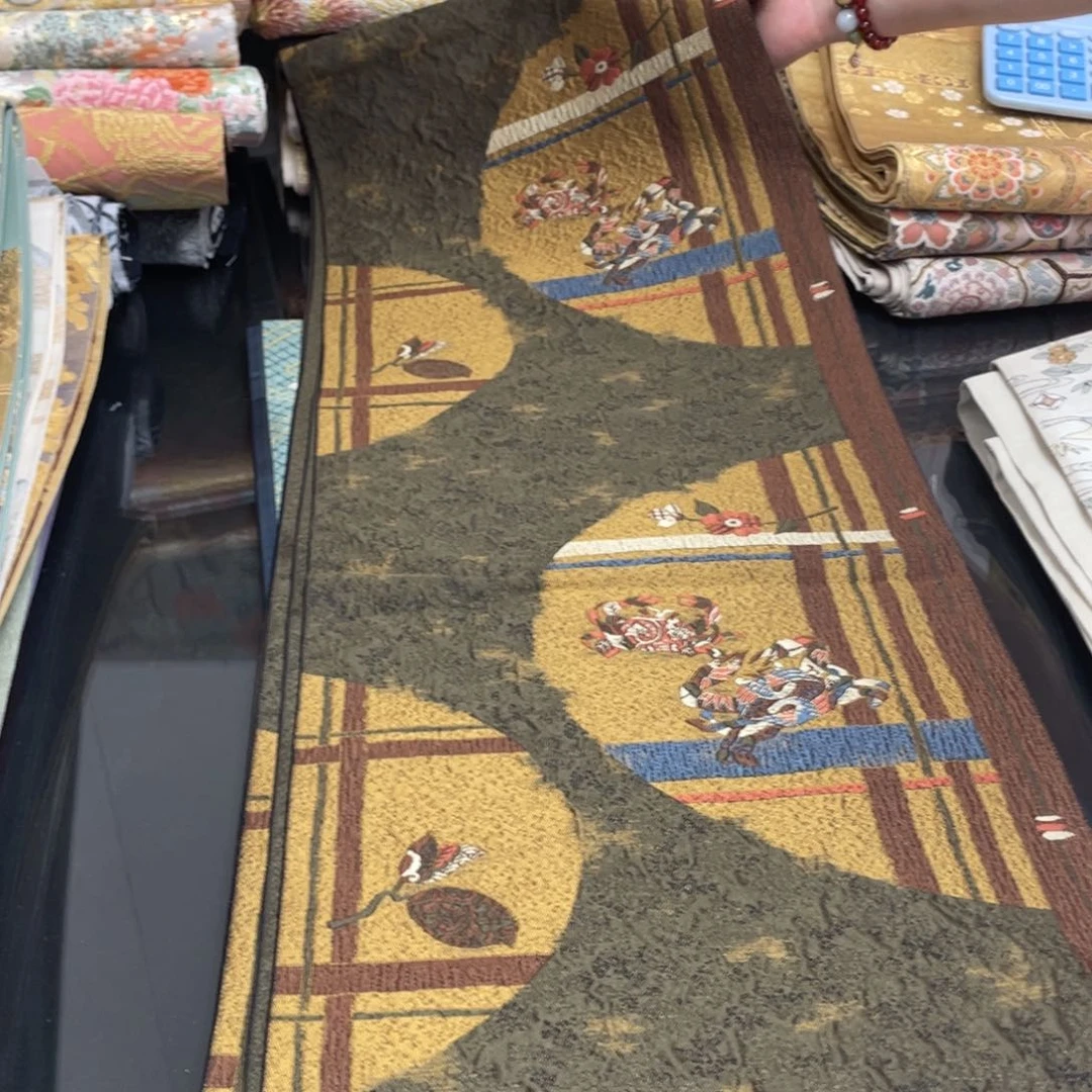 刺绣唐锦桑蚕丝正绢面料