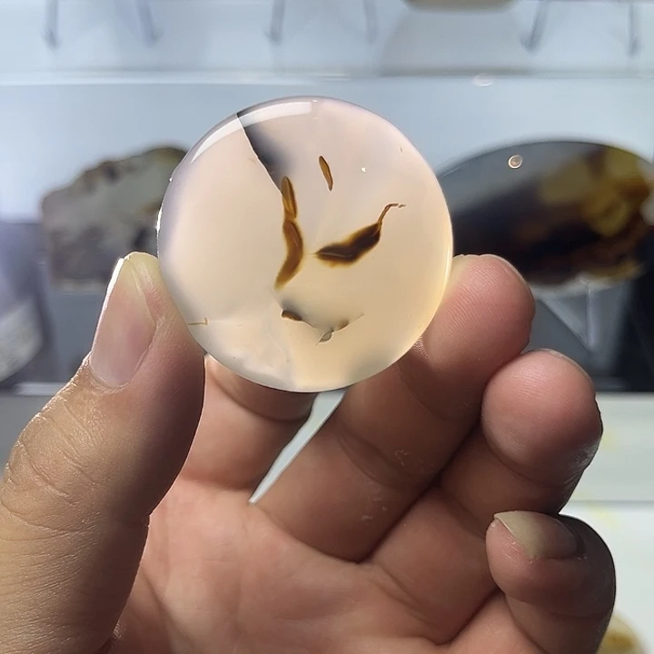 玛瑙/玉髓未镶嵌吊坠(不含链)