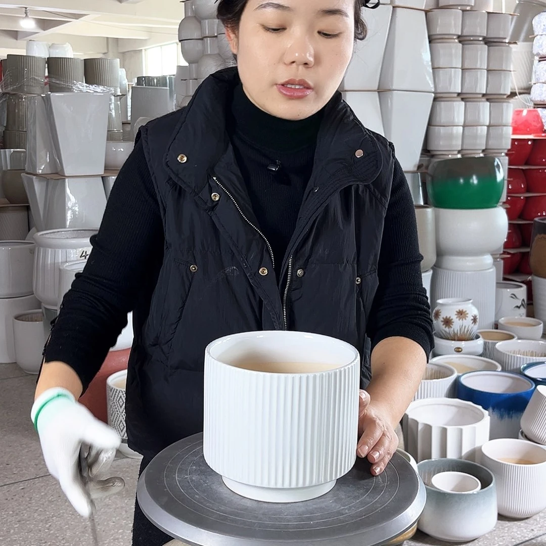 陶瓷口径16-14。亮白