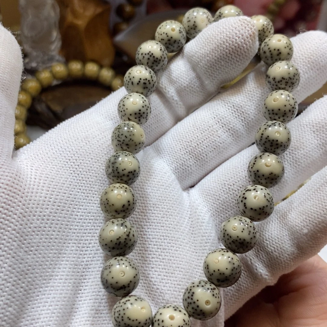 手串星月菩提石玉10圆