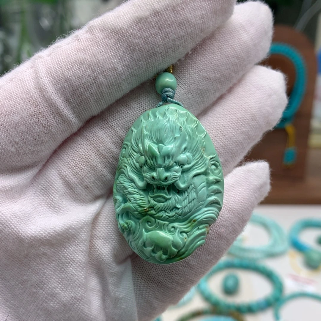 绿松石未镶嵌配饰