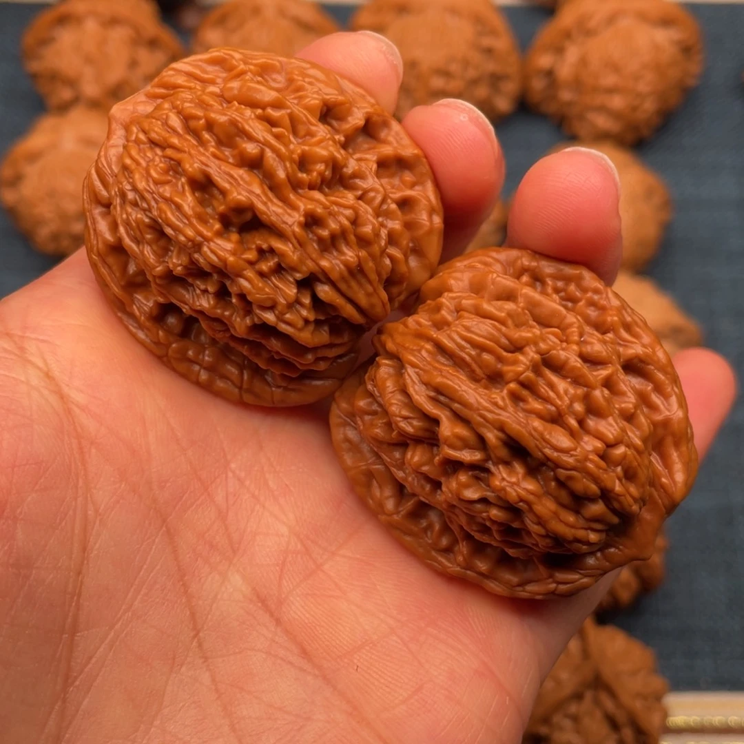 文玩核桃把件39全品精品虎头