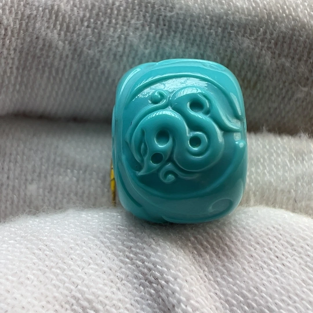 绿松石未镶嵌配饰11.7×9.1