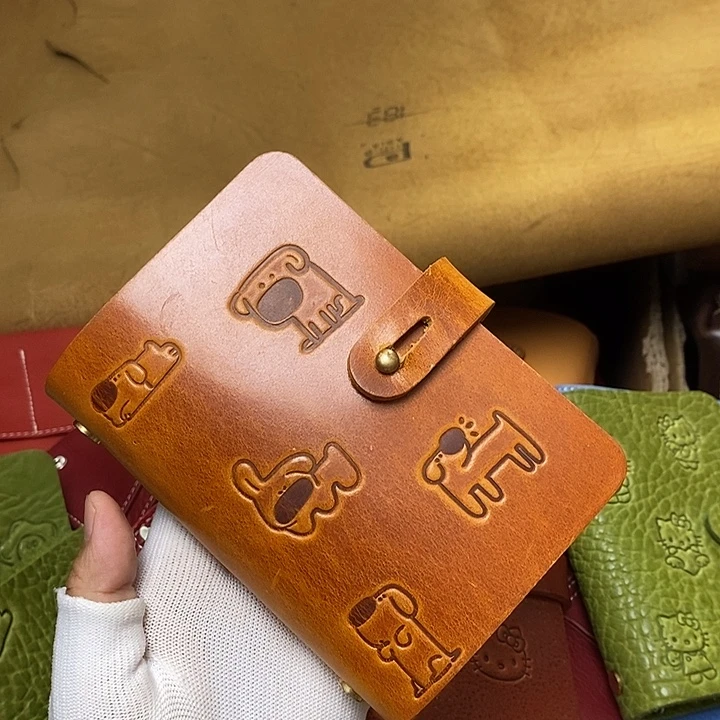 头层牛皮A7卡通系列