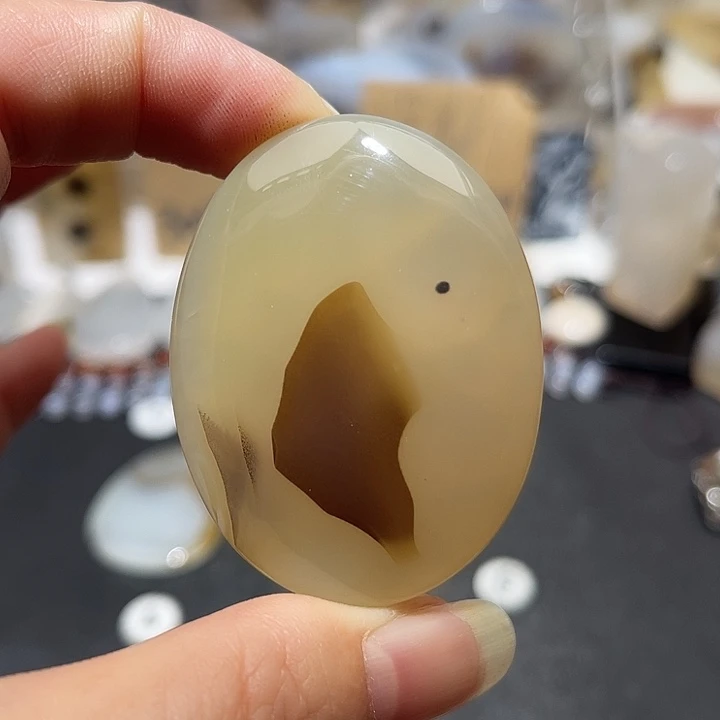 玛瑙/玉髓未镶嵌吊坠(不含链)