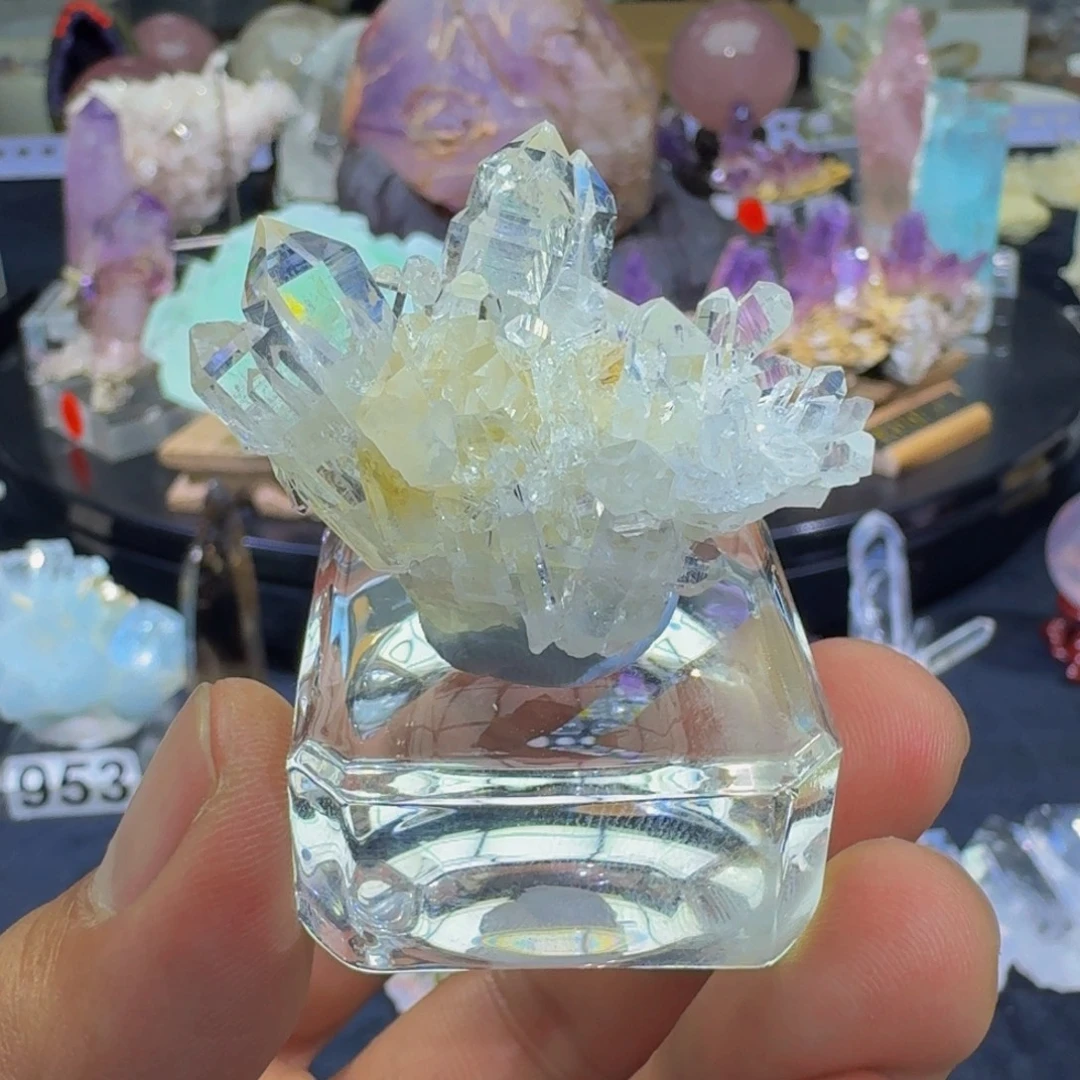 水晶未镶嵌珠宝半成品