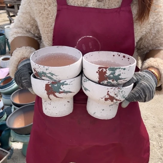 红陶口15高12瑕疵