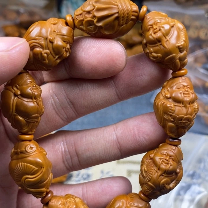 橄榄核手串/手链橄榄核雕工艺手串