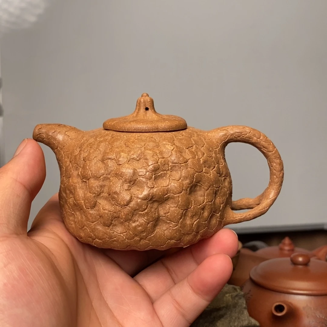 茶壶紫砂半手段泥供春240cc