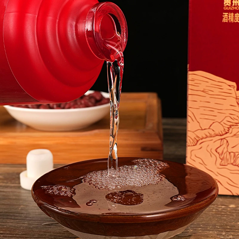 海蓝聚仙红酱酱1935纯粮酿造500ml*6瓶整箱装53%Vol