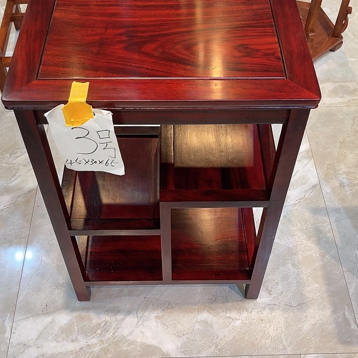 黑酸枝木类成套家具云****归置物架45x 30 x 65