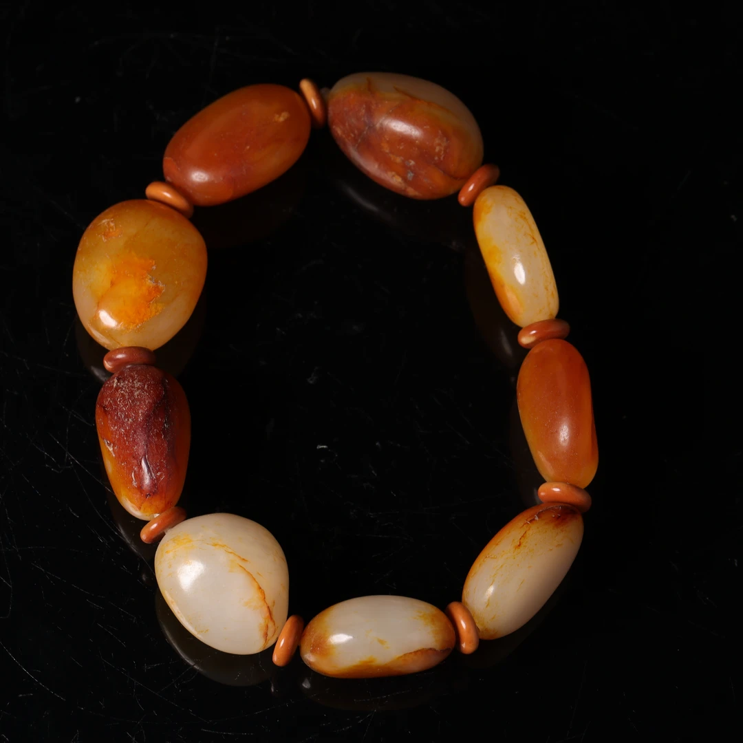 清代和田玉手串-NX