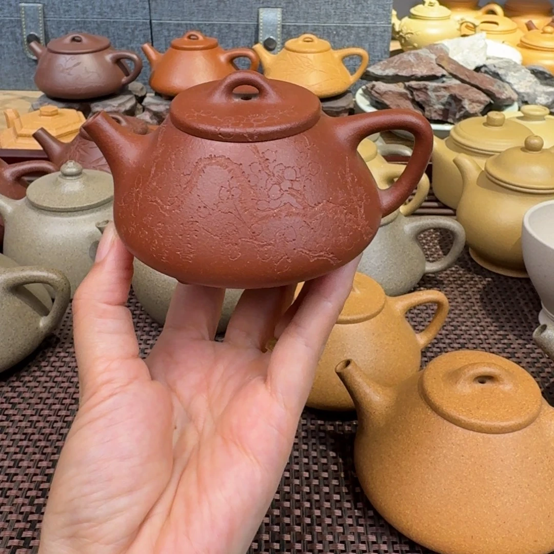 段泥茶壶降坡150毫升左右