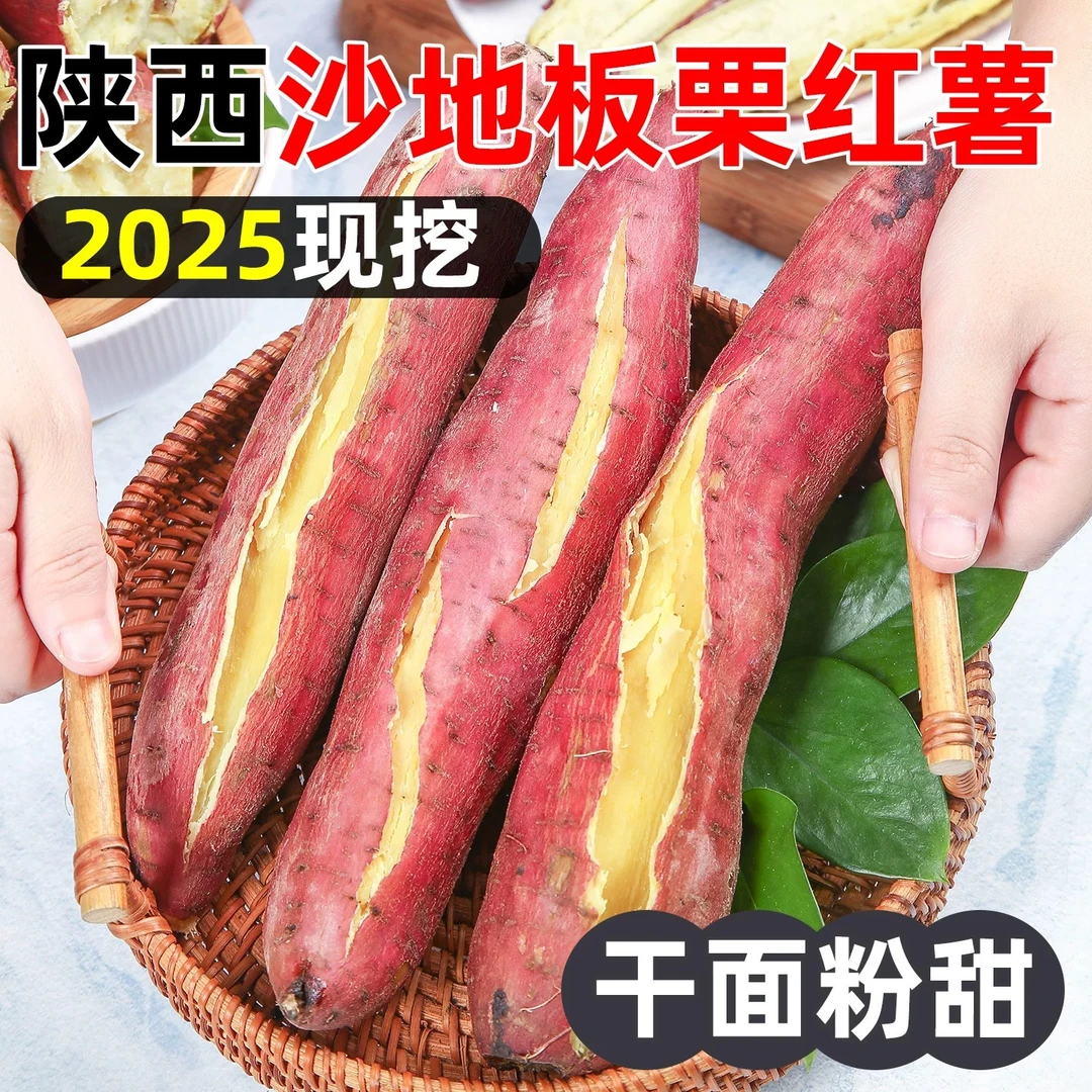 正宗陕西板栗红薯