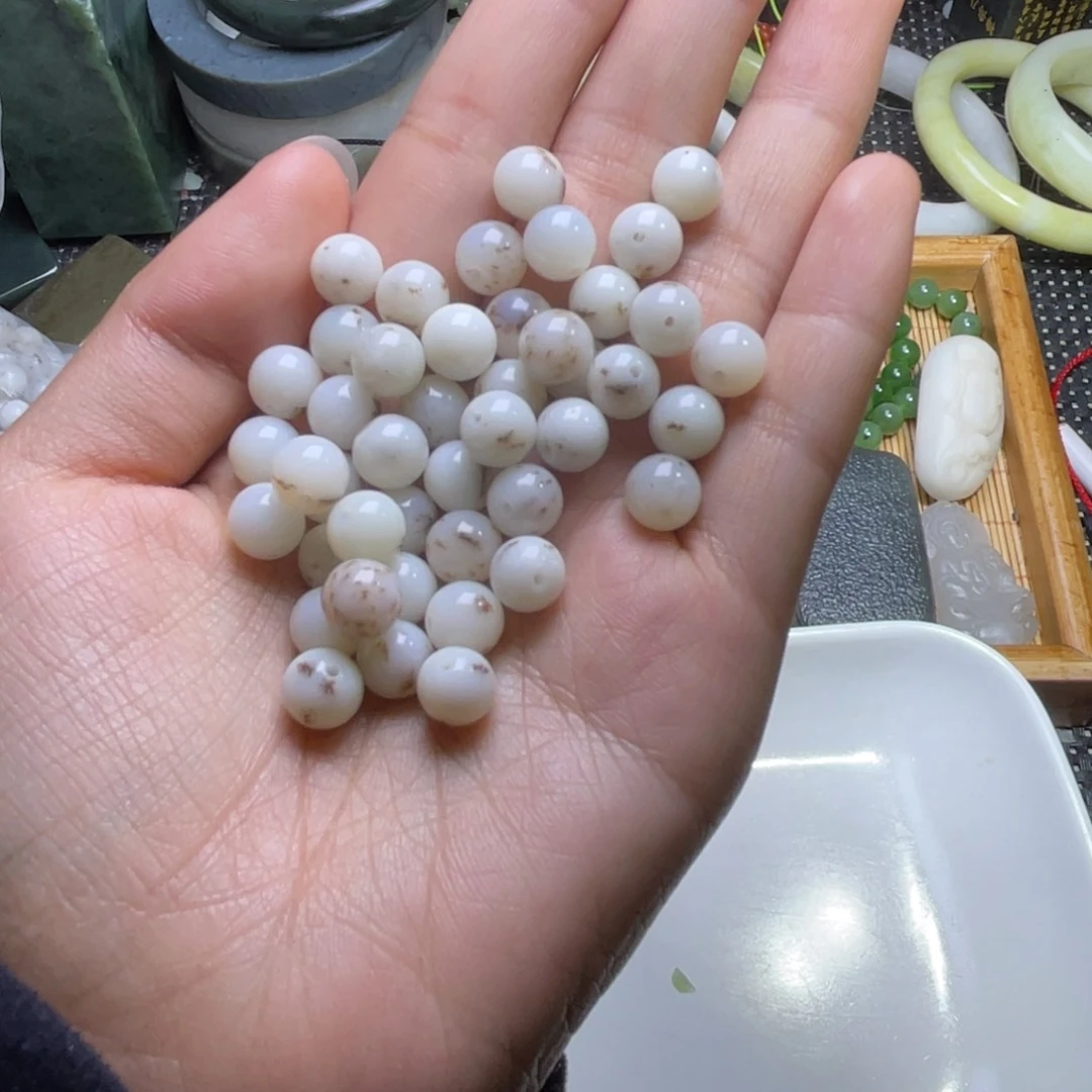 未镶嵌和田玉珠宝半成品王****队