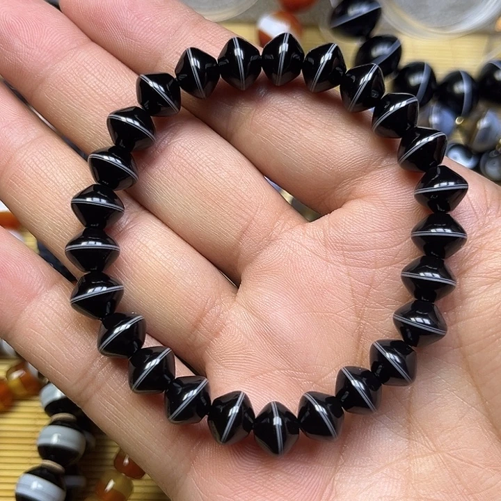 金***水玛瑙/玉髓未镶嵌手串