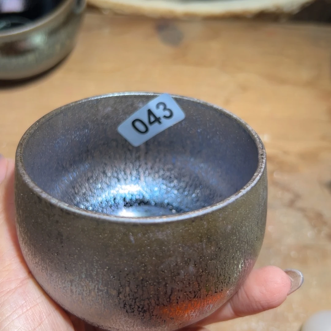 茶盏全手工原矿原釉建盏