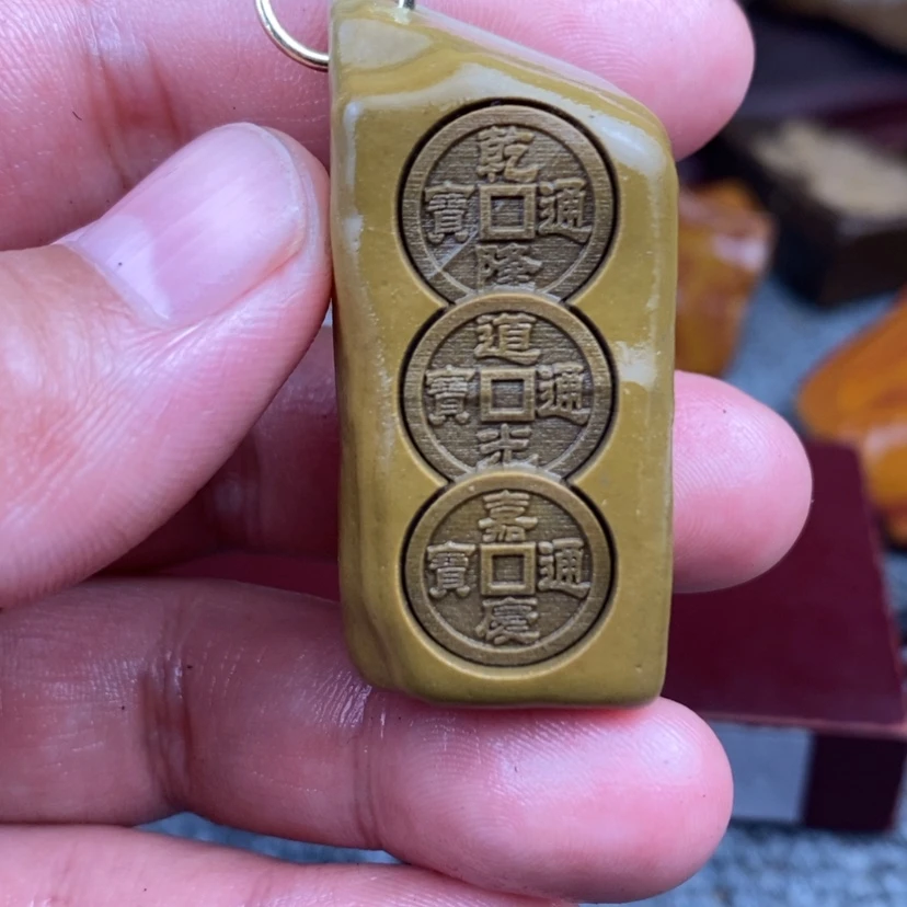【闪购商品】原石雕刻手把件