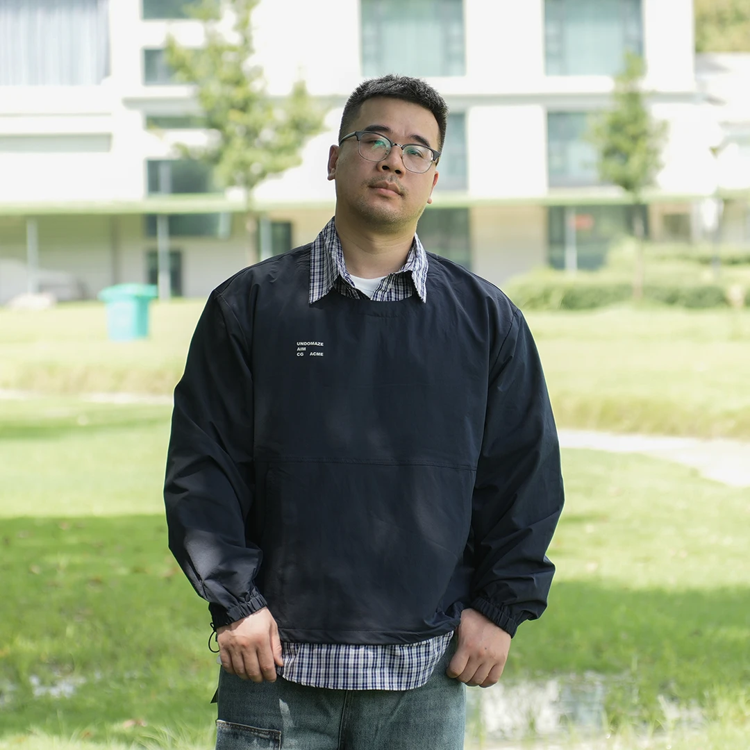 日系复古学院风假两件套头衬衫领卫衣男士春秋季宽松休闲百搭上衣