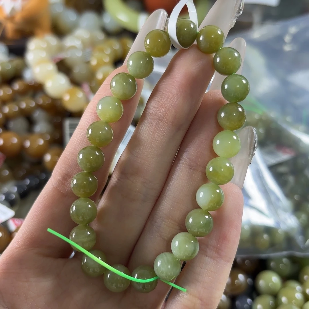 和田玉未镶嵌手链197