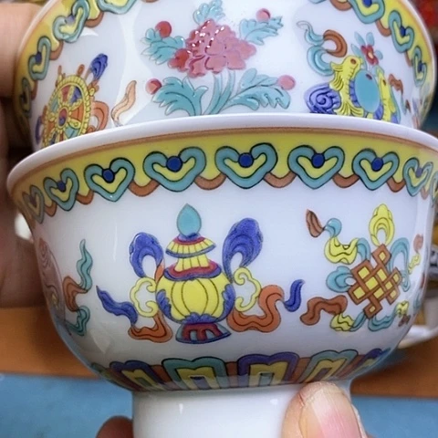 景德镇陶瓷藏式茶碗