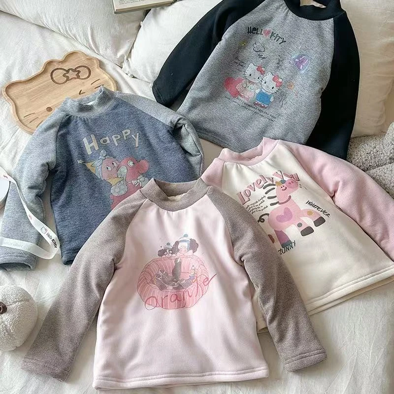 2025冬季新款女童零下20度一件过冬蚕丝棉打底衫95716