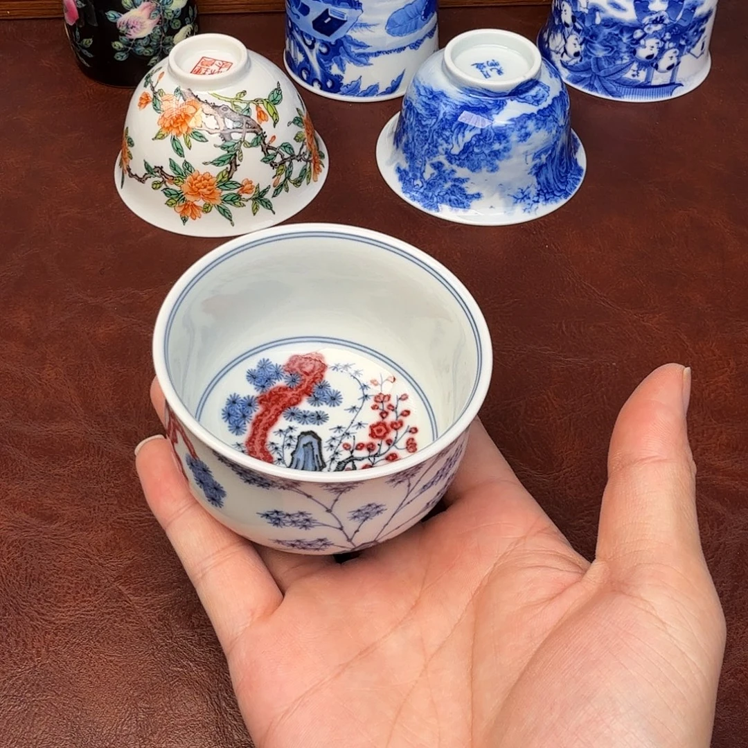 春***风陶现代景德镇全手工全手绘陶瓷
